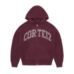 3M COLLEGE KNIT ZIP HOODIE [WEINROT]