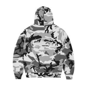 ISLAND PUFF PRINT ZIP HOODIE [ARCTIC CAMO]