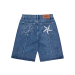 C-STAR DENIM-SHORT [GEWASCHENES BLAU]