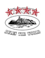 Corteiz 4 Starz Alcatraz T-Shirt Weiß