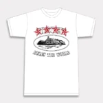 Corteiz 4 Starz Alcatraz T-Shirt Weiß