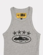 Corteiz 4Starz Alcatraz Damen-Tanktop Grau
