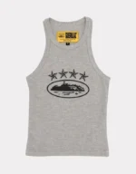 Corteiz 4Starz Alcatraz Damen-Tanktop Grau