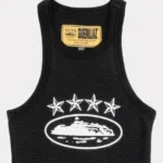 Corteiz 4Starz Alcatraz Damen Tanktop Schwarz