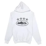 Corteiz 4Starz Alcatraz Hoodie Weiß