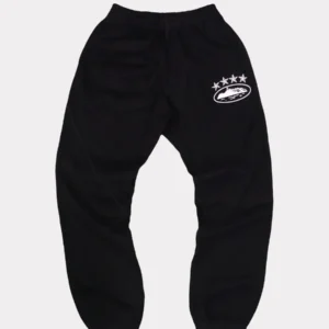 Corteiz 4Starz Alcatraz Jogging Hose Schwarz
