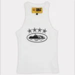 Corteiz 4Starz Alcatraz Tanktop Weiß Damen