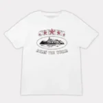 Corteiz 5 Starz Alcatraz T-Shirt Weiß