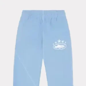 Corteiz 5Starz Alcatraz Hose Baby Blau