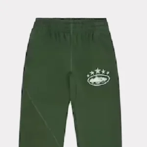 Corteiz 5Starz Alcatraz Jogging Hose Grün