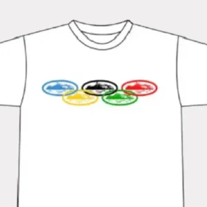 Corteiz Alcatraz Olympic T-Shirt Weiß