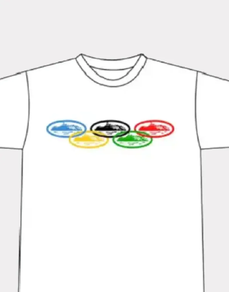Corteiz Alcatraz Olympic T-Shirt Weiß