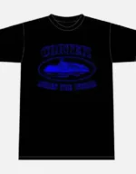 Corteiz Alcatraz T-Shirt Schwarz/Blau