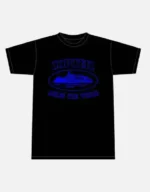 Corteiz Alcatraz T-Shirt Schwarz/Blau