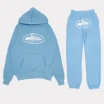 Corteiz Alcatraz Tracksuit Baby Blau