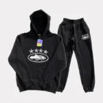 Corteiz Alcatraz Tracksuit Schwarz