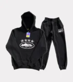 Corteiz Alcatraz Tracksuit Schwarz