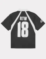 Corteiz Allstarz Fußball T-Shirt Schwarz