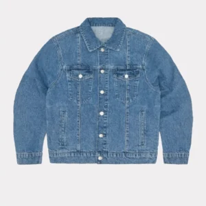 Corteiz C-Star Denim Trucker Jacket Blau