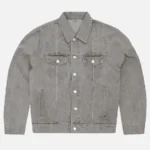 Corteiz C-Star Denim Trucker Jacket Grau