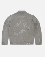 Corteiz C-Star Denim Trucker Jacket Grau