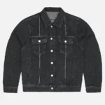 Corteiz C-Star Stitch-Down Jeans Jacket Schwarz