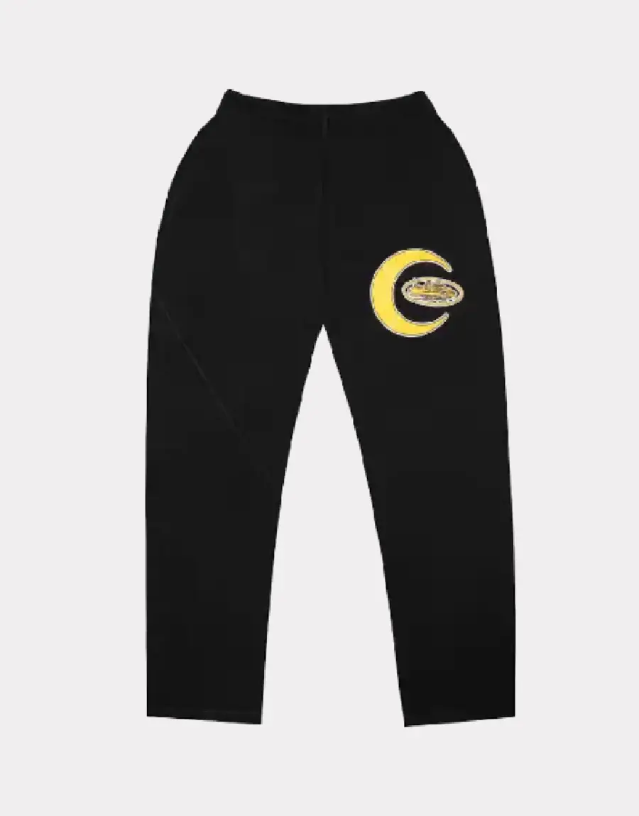 Corteiz-Crescent-Jogging-Hose-Schwarz-2 Corteiz Crescent Jogging Hose Schwarz