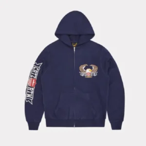 Corteiz Dipset Zipped Tracksuit Marine