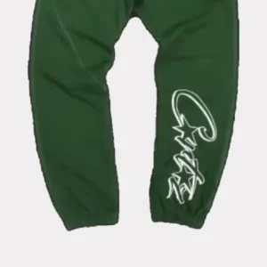 Corteiz Dropout Jogging Hose Grün