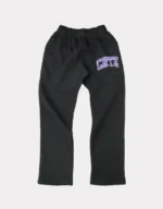 Corteiz Dropout Jogging Hose Schwarz/Lila