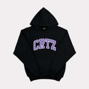 Corteiz Dropout Tracksuit Schwarz/Lila