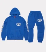 Corteiz Gasolina Tracksuit Königs Blau