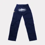 Corteiz Guerillaz Cargo Hose Marine Blau