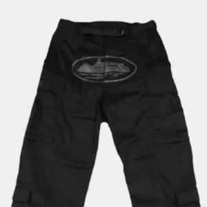 Corteiz Guerillaz Cargo Triple Black
