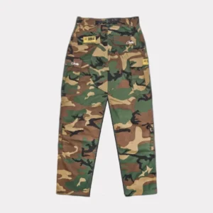 Corteiz Guerillaz Cargo Woodland Camo