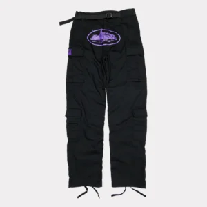 Corteiz Purp Guerilaz Cargo Schwarz/Lila