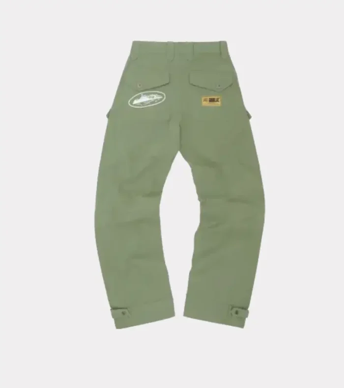 Corteiz Storm Cargo Hose Khaki
