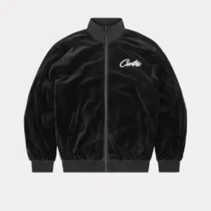 Corteiz VVS Samt Tracksuit Schwarz
