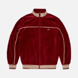 Corteiz VVS Uptown Tracksuit Burgund