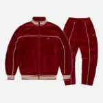 Corteiz VVS Uptown Tracksuit Burgund