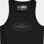 Corteiz Womens Guerillaz* Triple Black TankTop