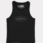 Corteiz Womens Guerillaz* Triple Black TankTop