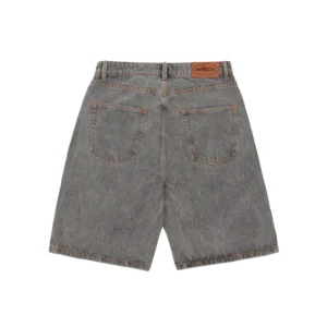 ISLAND BAGGY DENIM SHORT [HELLGRAU]