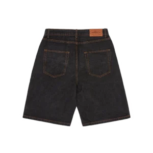ISLAND BAGGY DENIM SHORT [SCHWARZ]