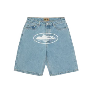 ISLAND BAGGY DENIM SHORT [STONEWASH]