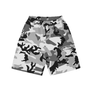 ISLAND PUFF PRINT SWEATSHORT [ARCTIC CAMO]