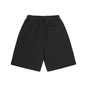 ISLAND PUFF PRINT SWEATSHORT [SCHWARZ]