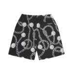 KETTEN-GEWEBE KURZ [SCHWARZ]