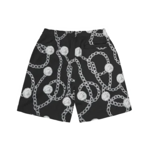 KETTEN-GEWEBE KURZ [SCHWARZ]