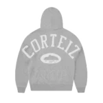 LUNDUN STITCH ZIP HOODIE [HEATHER GREY]